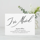 Moderne Manuscript heb ik Bewegende Aankondiging b (Staand voorkant)