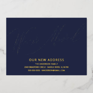 Moderne Manuscript hebben wij Bewegende Aankondigi Folie Uitnodiging