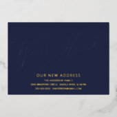 Moderne Manuscript hebben wij Bewegende Aankondigi Folie Uitnodiging (Voorkant)