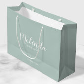 Moderne Manuscript Persoonlijke Bridesmaids Groot Cadeauzakje