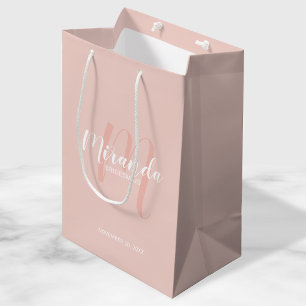 Moderne Manuscript Persoonlijke Bridesmaids Medium Cadeauzakje