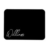 Moderne Manuscript Persoonlijke Magnet van de Naam Magneet (Horizontaal)