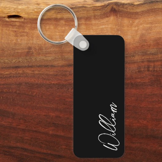 Moderne Manuscript Persoonlijke Sleutelhanger van  (Voorkant)