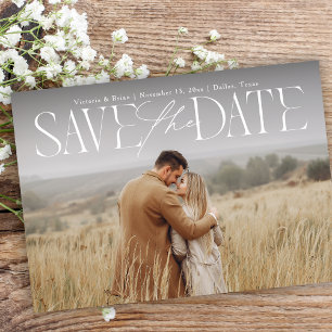 Moderne Manuscript van de Calligrafie van het Type Save The Date