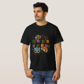 Moderne Mardi Gras T-shirt (Voorkant volledig)