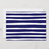 Moderne marine Afstuderen 3 Afstuderen voor fotoco Aankondiging (Achterkant)