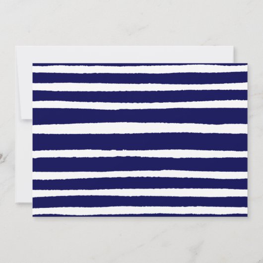 Moderne marine Afstuderen 3 Afstuderen voor fotoco Aankondiging (Achterkant)