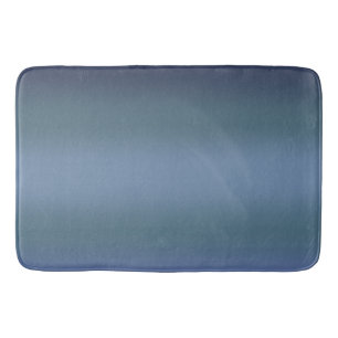 Moderne marine blauw gradiënt Waterverf galaxy rui Badmat