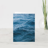 Moderne marine nautische bruiloft (Achterkant)