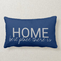 Moderne marineblauw thuis is de beste plek