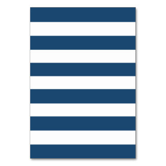 Moderne marineblauwwitte strippatroon kaart