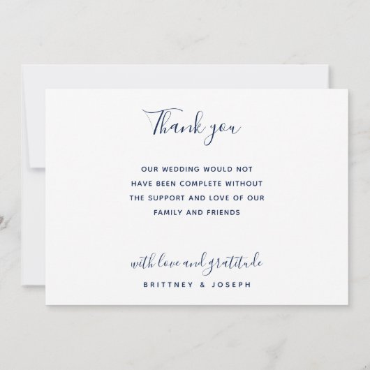 Moderne marinefoto Collage Wedding (Achterkant)