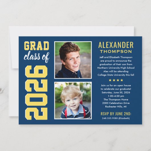 Moderne marinegeel 2 fotograaf kaart (Voorkant)