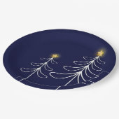 Moderne marinekerstboom Grafisch Papieren Bordje (Gekanteld)