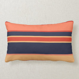 Moderne marinekoraal Mango Oranje Mustard Yellow Kussen