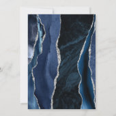 Moderne marinescheepvaart en Bleke blauwe zilver A Kaart (Achterkant)