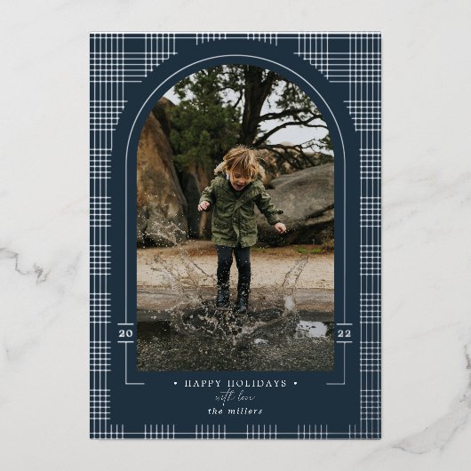 Moderne marinescheepvaart en Kaart van Silver Foil (Voorkant)