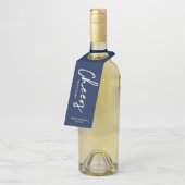 Moderne marinescheepvaart en witte borstel flessenhanger (Schuin)