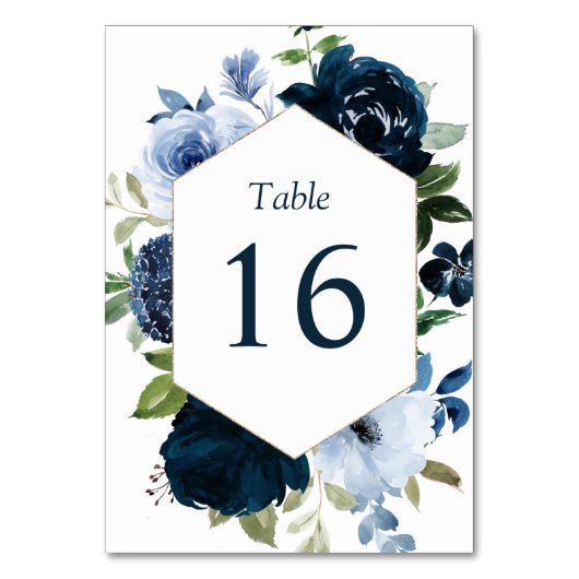 moderne marineschool en lichtblauwe bruiloft kaart (Achterkant)