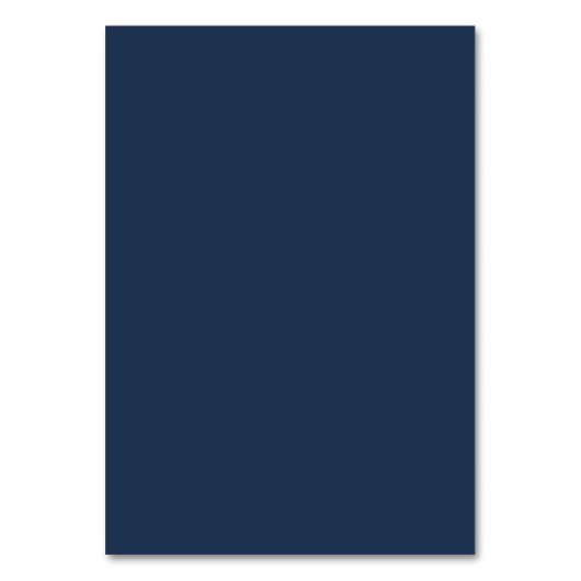 Moderne marinesolfantenblauwe Kaart (Achterkant)