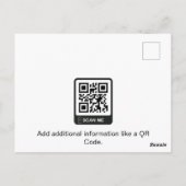 Moderne Marketing Vastgoedmakelaar Realty Custom Briefkaart (Achterkant)