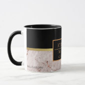 Moderne marmer Business Add Name Mok (Links)