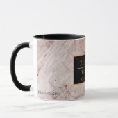 Moderne marmer Business Add Name Mok (Links)