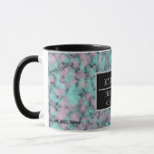 Moderne marmer Business Add Name Mok (Links)