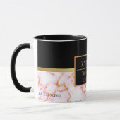 Moderne marmer Business Add Name Mok (Links)