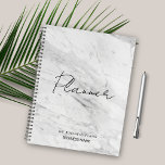 Moderne marmer Business Planner<br><div class="desc">Modern minimalistisch ontwerp met marmer achtergrond voor uw gepersonaliseerde ontwerp van de planner. U kunt deze planner aanpassen,  enkel de knoop ""aanpassen het"selecteren.</div>