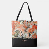 Moderne marmer-Canvas tas (Voorkant)