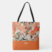 Moderne marmer-Canvas tas (Voorkant)