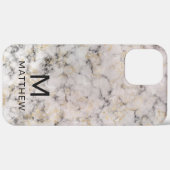 Moderne Marmer Case-Mate iPhone Case (Achterkant / Rechts)