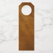 Moderne marmer Cheers Foto Gold ID816 Flessenhanger (Achterkant)