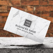 Moderne marmer Corporate Custom Logo #2 Visitekaartje