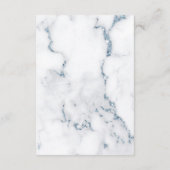 Moderne marmer Glitter - Details Dusty Blue ID816 Informatiekaartje (Achterkant)