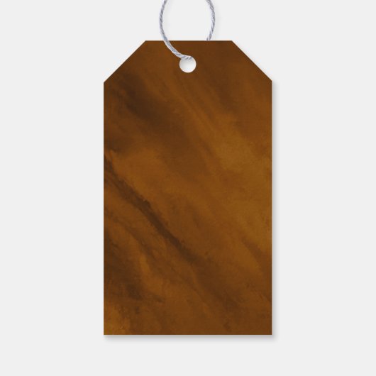 Moderne marmer Glitter Wedding Gold ID816 Cadeaulabel (Achterkant)