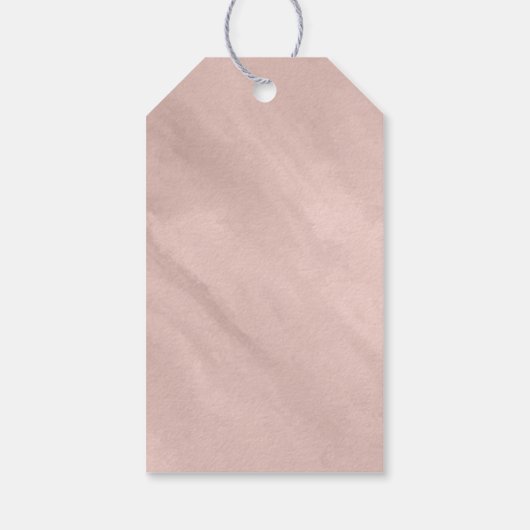 Moderne marmer Glitter Wedding Gold ID816 Cadeaulabel (Achterkant)