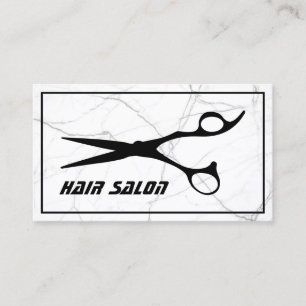Moderne marmer Hair Stylist minimalist Hair Salon Visitekaartje