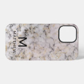 Moderne Marmer iPhone Hoesje (Achterkant horizontaal)