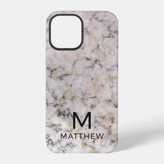 Moderne Marmer iPhone Hoesje (Achterkant)