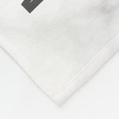 Moderne marmer Keepomwille Memorials Foto Collage Fleece Deken (Hoek)