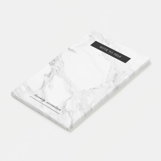 Moderne marmer post-it® notes (Schuin)