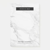 Moderne marmer post-it® notes (Voorkant)