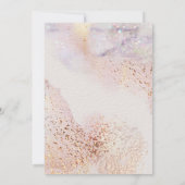 Moderne marmer | Quinceañera Kaart (Achterkant)