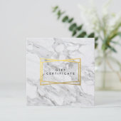 Moderne marmer Salon Cadeaubon (Staand voorkant)