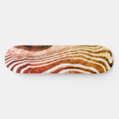 Moderne marmer textuur persoonlijk skateboard (Horizontaal)