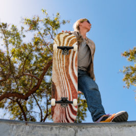 Moderne marmer textuur persoonlijk skateboard