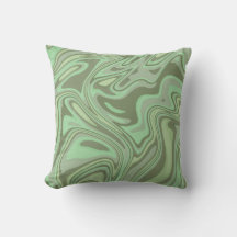Moderne marmer Waterverf Sage Green