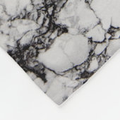 Moderne marmeren steen fleece deken (Hoek)